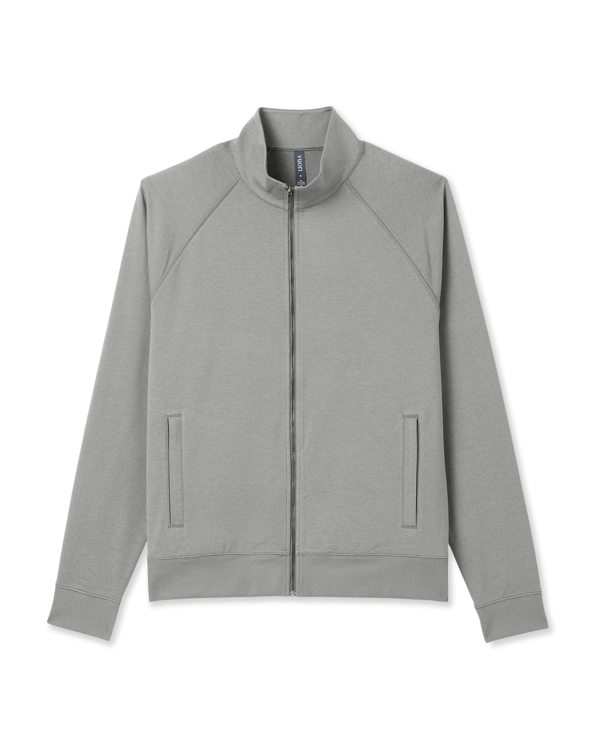 Coronado Novelty Full Zip Men's Driftwood Heather Jacket - Vuori Clothing
