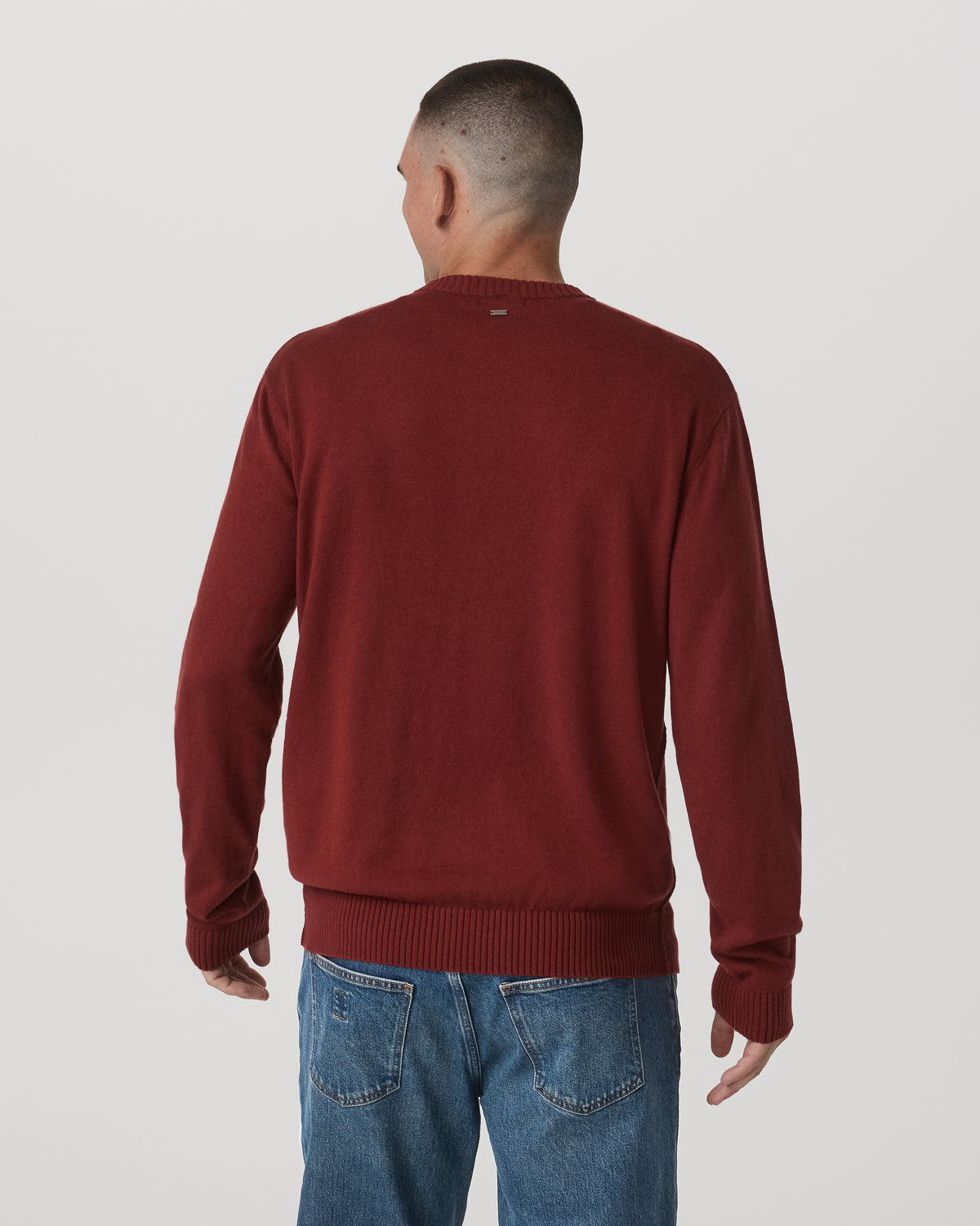 Fluent Sweater Men's Spiced Apple Cashmere Sweater - Vuori Clothing