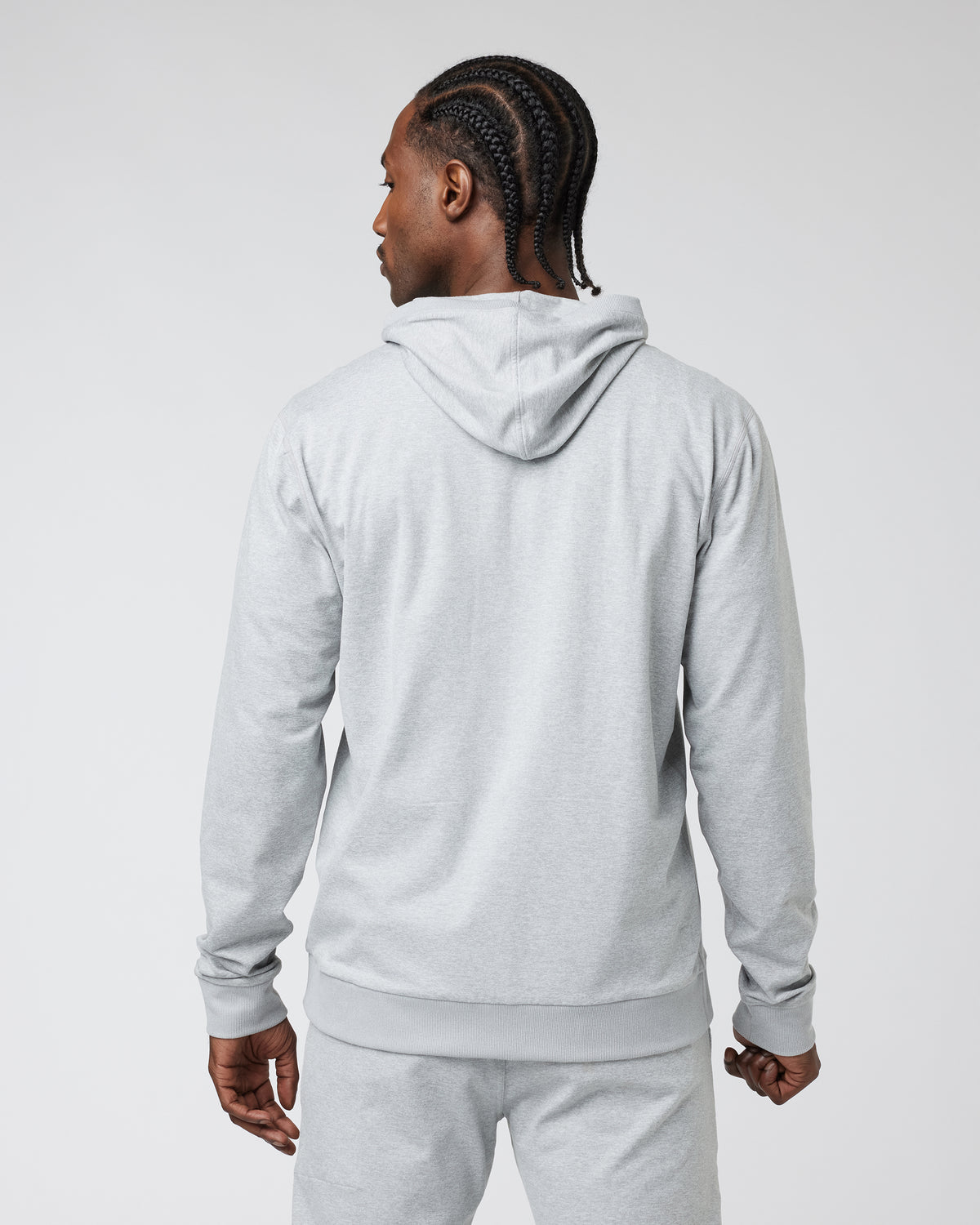 Coronado Hoodie Men's Heather Grey Hoodie - Vuori Clothing