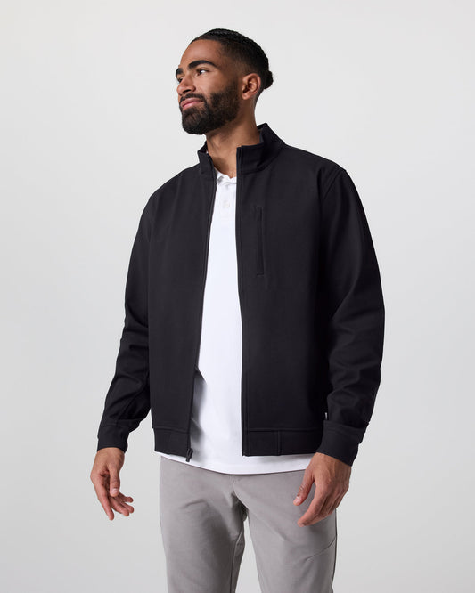 MetaAdapt Full Zip Black - Vuori Clothing