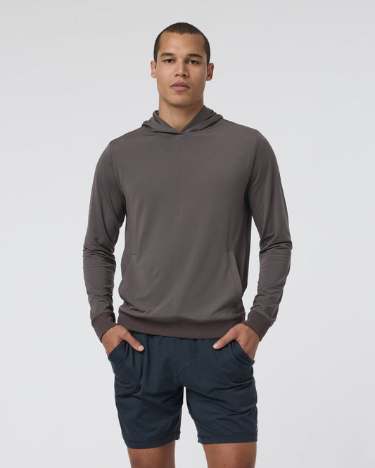 Double Mesh Hoodie Warm Grey - Vuori Clothing