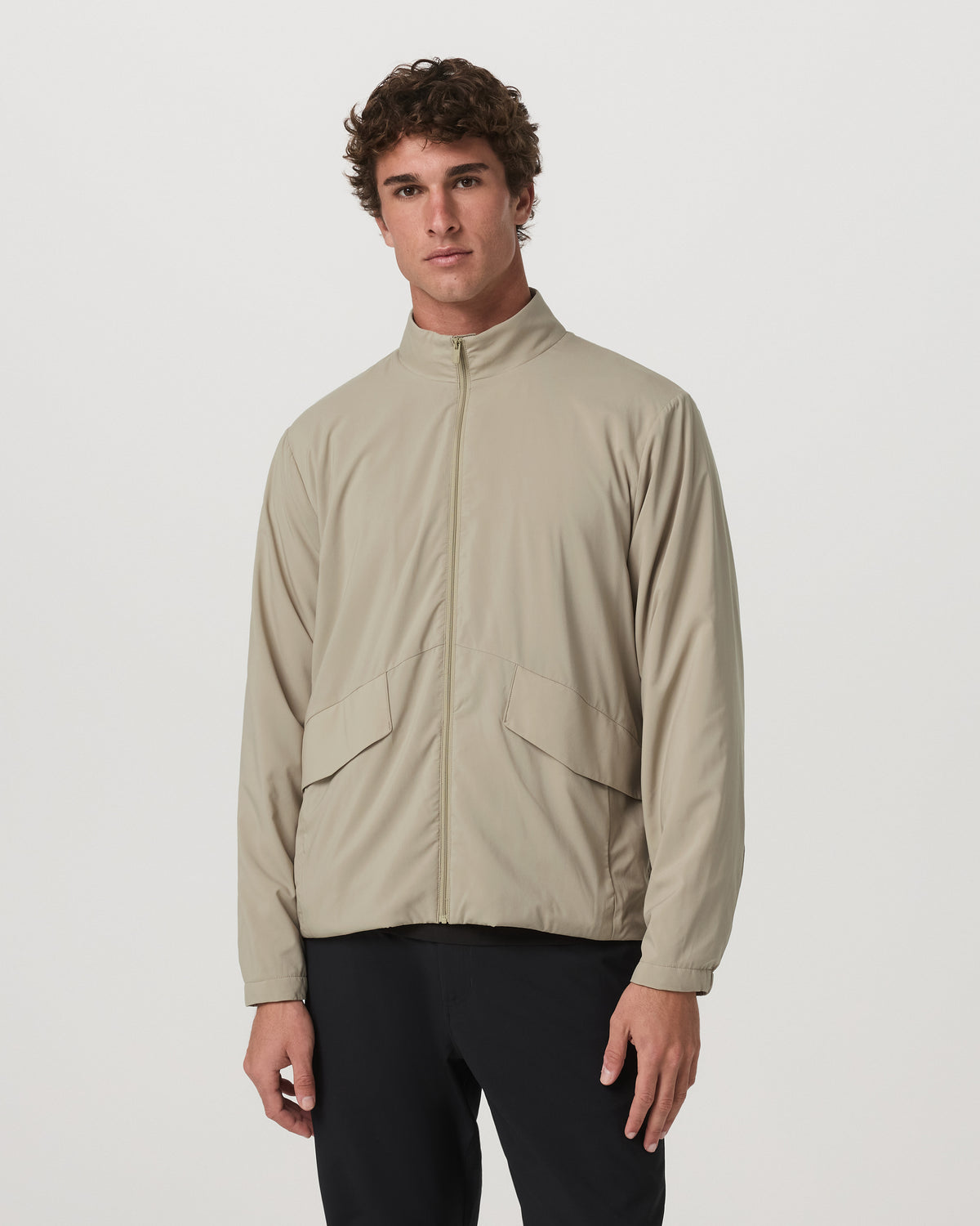 Octa Wind Shell Multi-Purpose Men's Truffle Jacket - Vuori Clothing