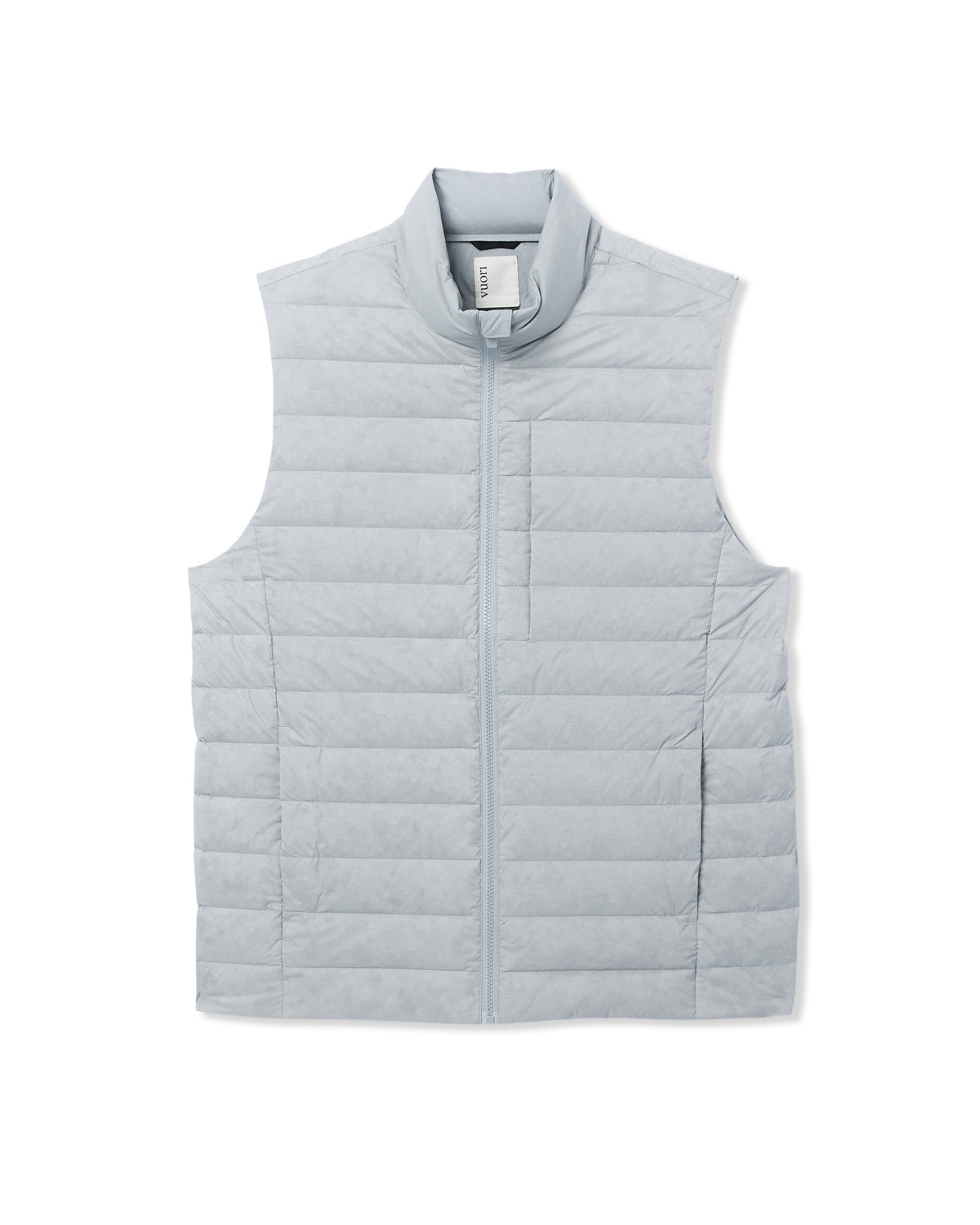 Steadfast Insulated Vest Men's Sea Fog Vest - Vuori Clothing