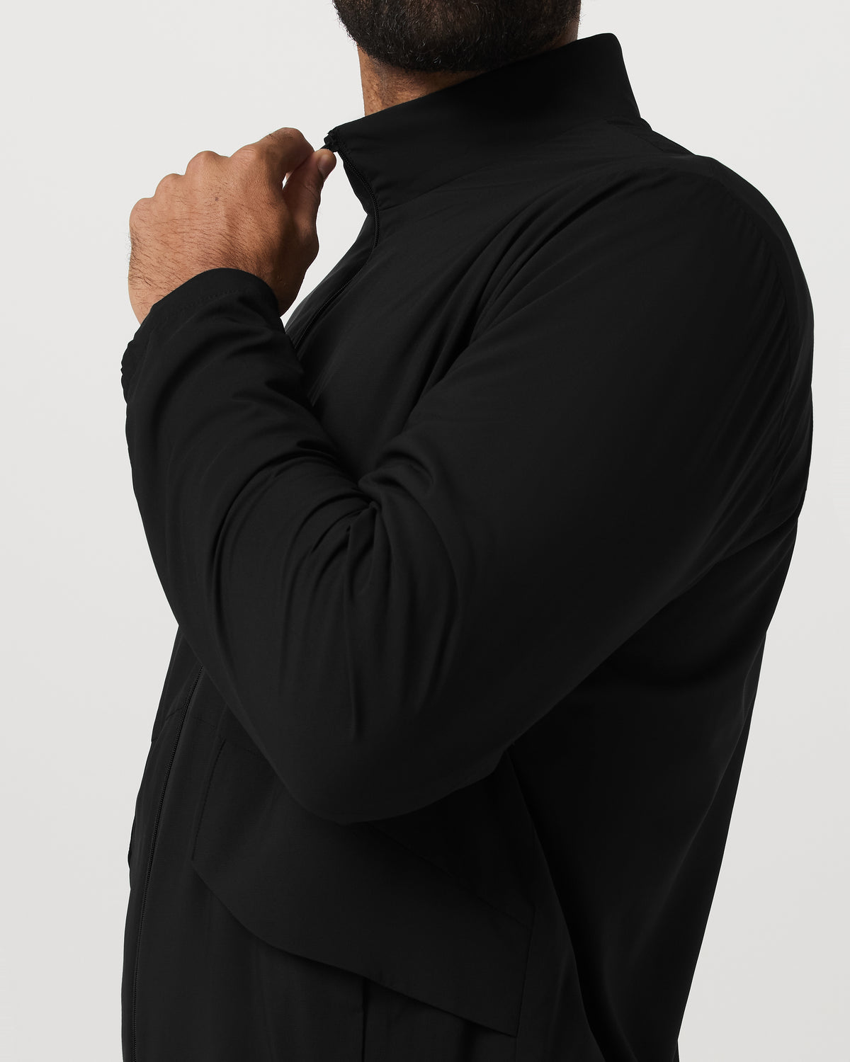 Octa Wind Shell Multi-Purpose Men's Black Jacket - Vuori Clothing