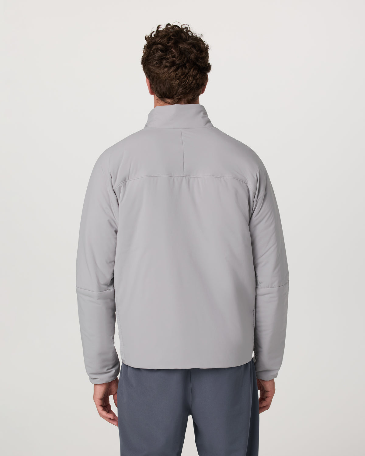 Malin Hybrid Jacket Men's Classic Fit Sea Fog Jacket - Vuori Clothing