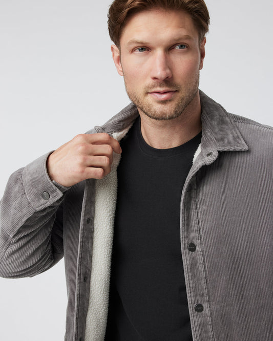 Vuori Cord Jacket Men's Shiitake Corduroy Jacket - Vuori Clothing