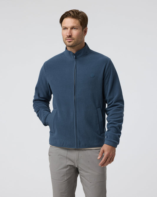 Aspen Full Zip Jacket Pacific Fleece Jacket - Vuori Clothing