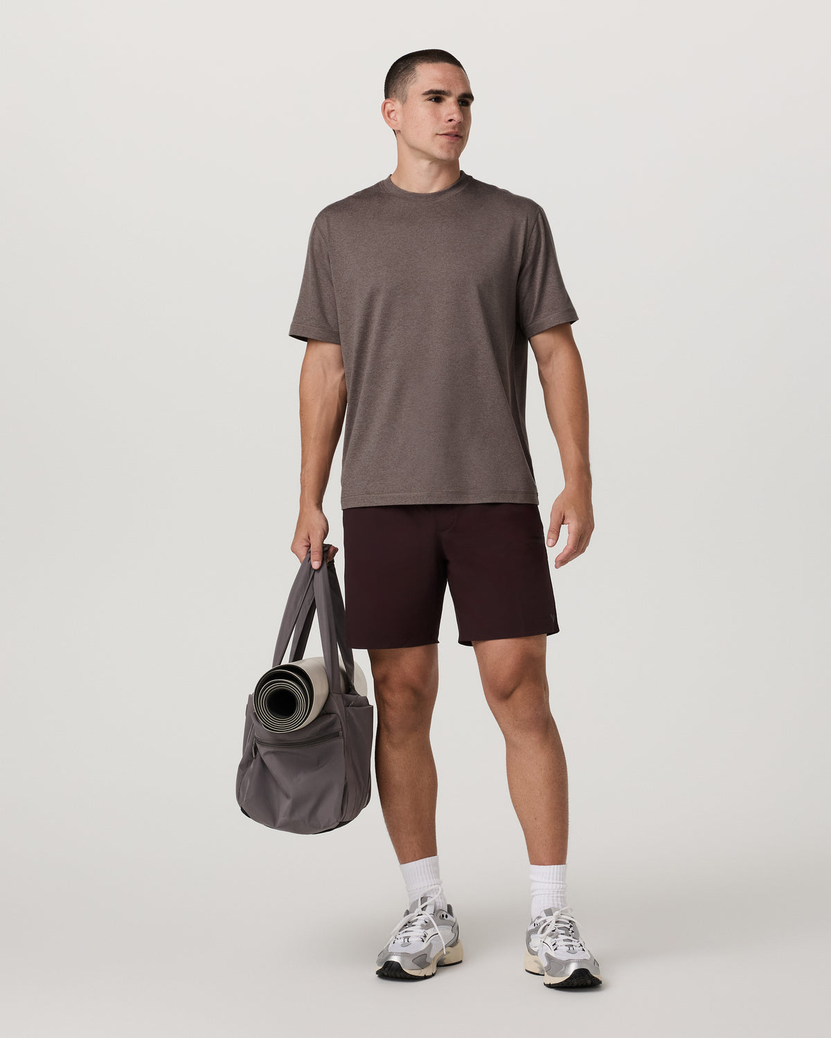 Men's Short Sleeve Ponto Tee - Relaxed Huckleberry - Vuori Clothing