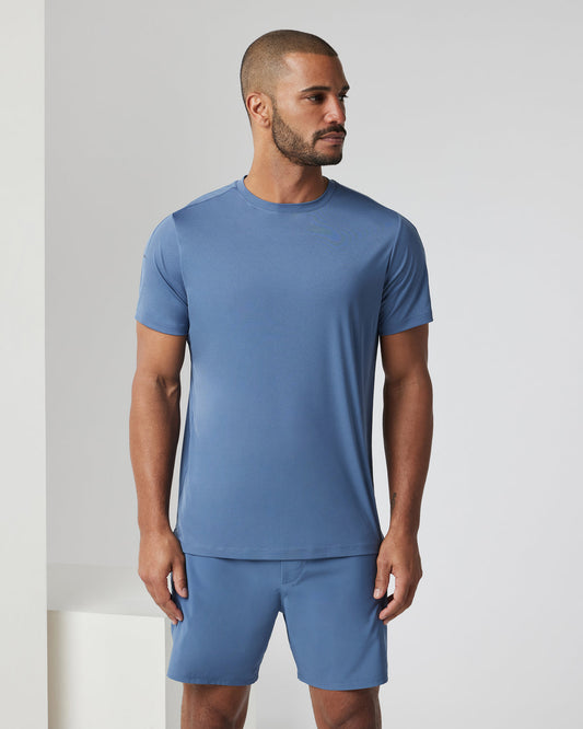 Terra Run Tee Men's Nautilus Running Shirt - Vuori Clothing