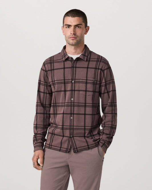 Seaview Plaid Button Down Shirt Men's Huckleberry Shirt - Vuori Clothing