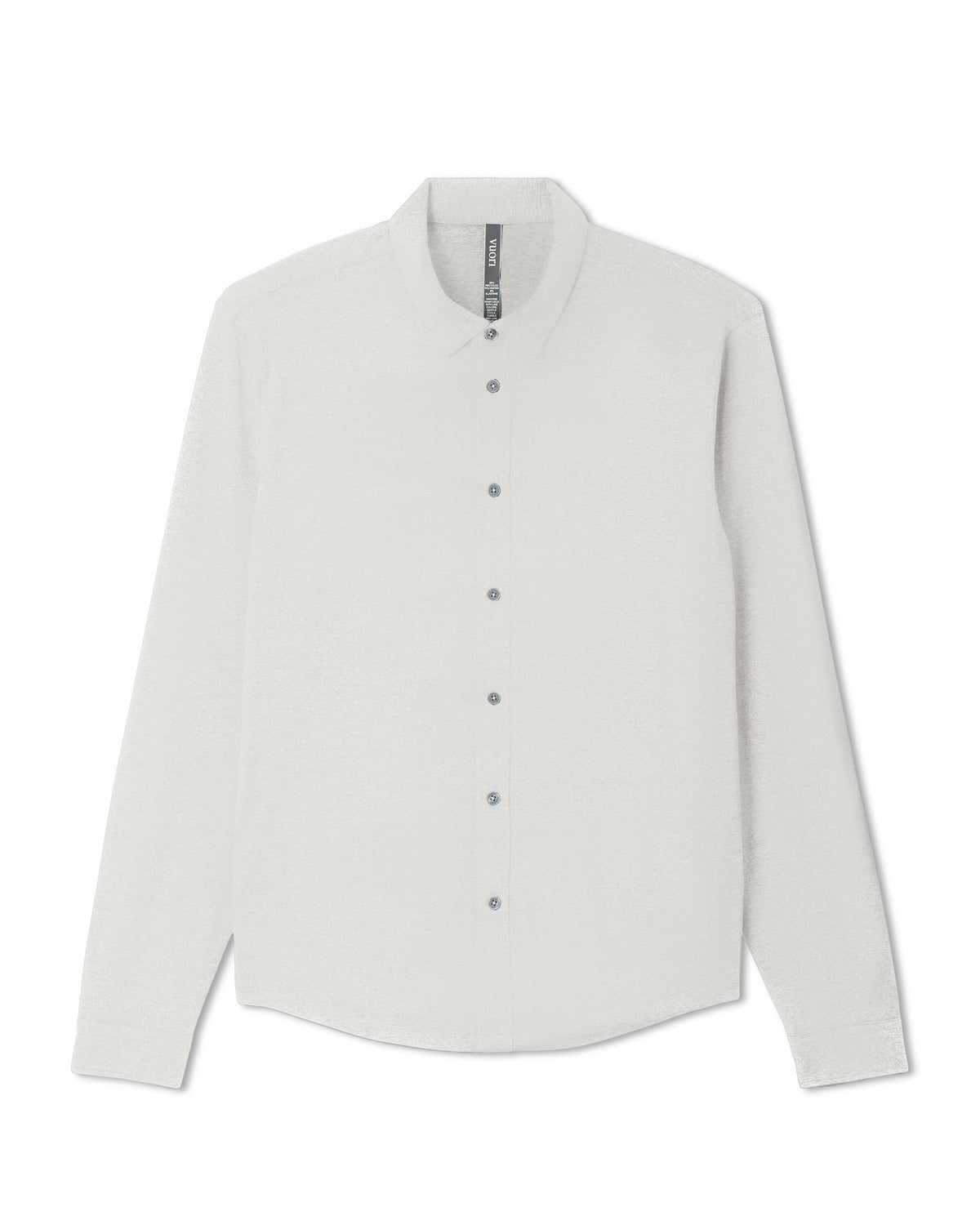 Men's Long Sleeve Ponto Button Down Salt Heather - Vuori Clothing