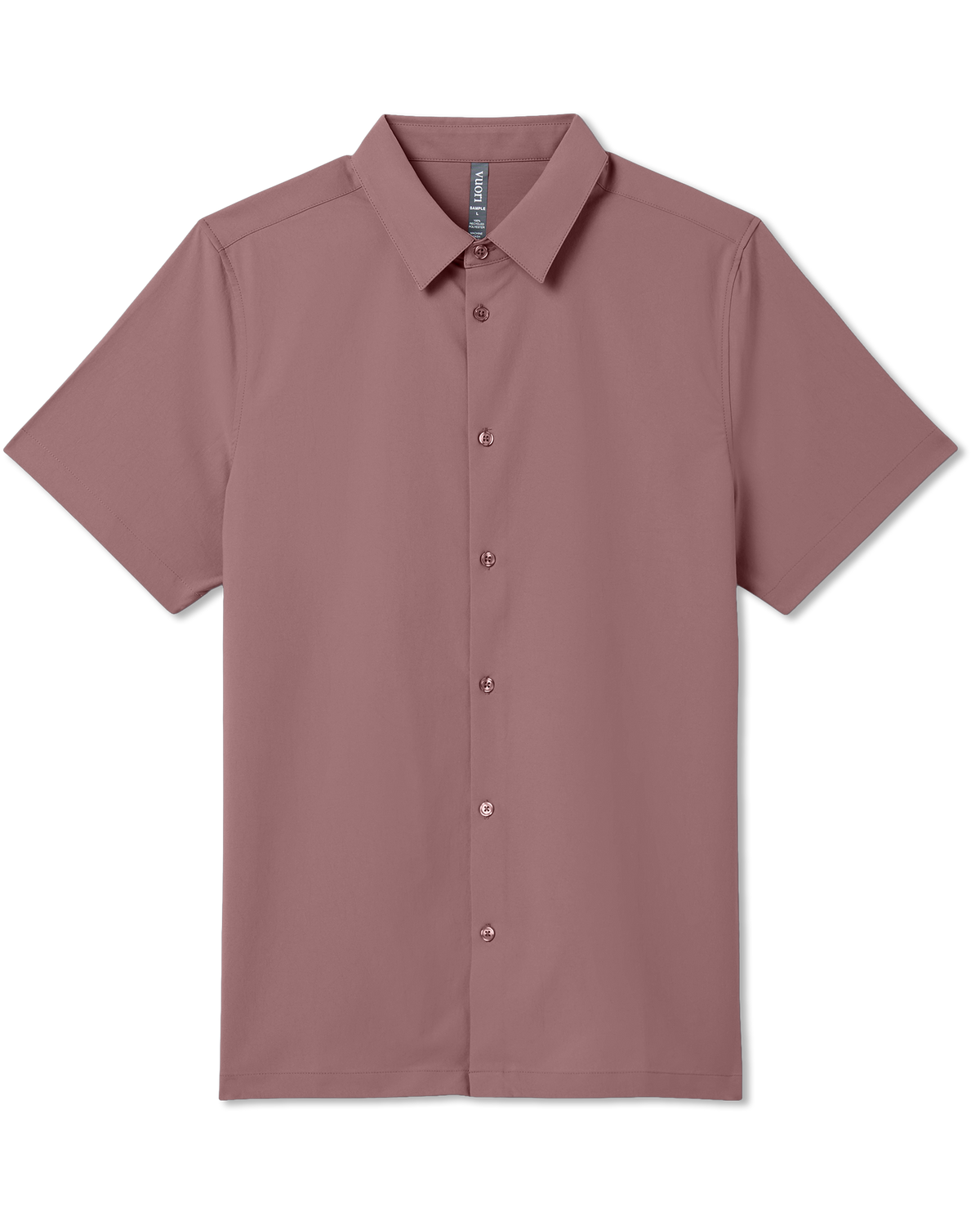 Short Sleeve Manhattan Button Down Men's Adobe Shirt - Vuori Clothing