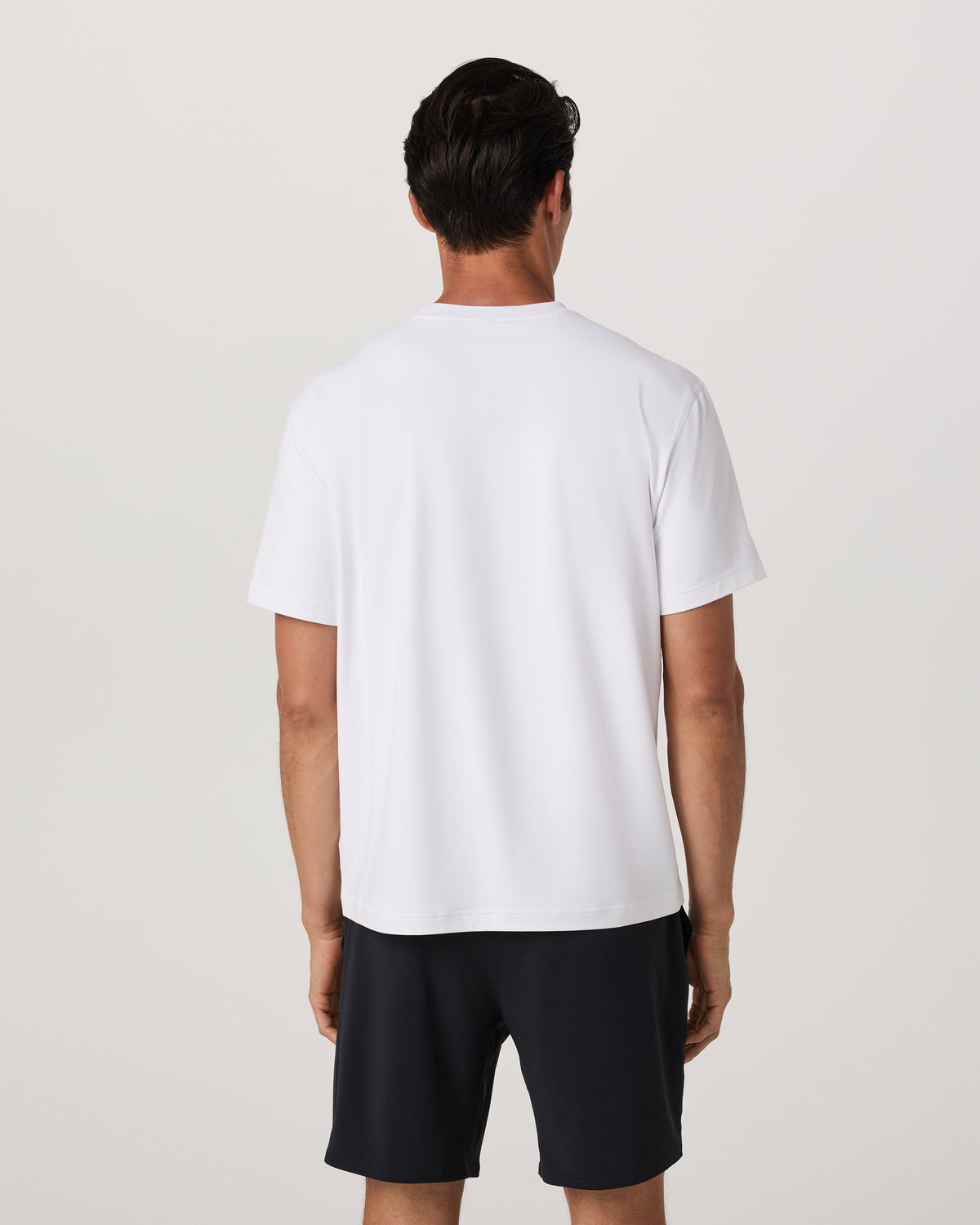 Men's Short Sleeve Ponto Tee - Relaxed White - Vuori Clothing