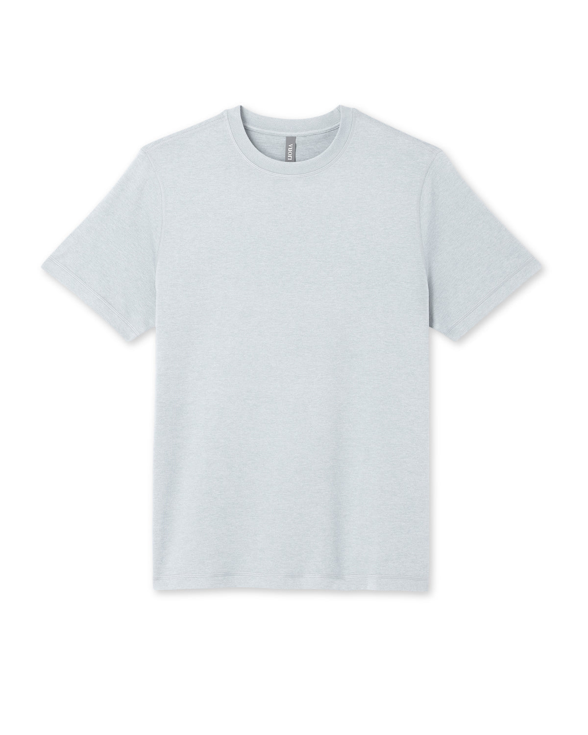 Short Sleeve Ponto Performance Tee Harbor Grey Heather - Vuori Clothing