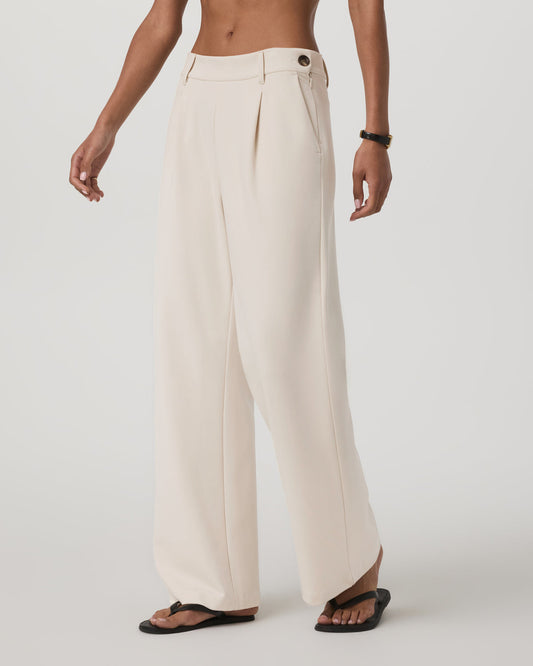 Maven Wideleg Pant Women's Bone Wideleg Pants - Vuori Clothing
