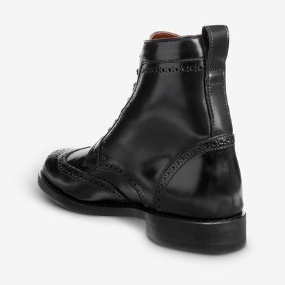 Dalton Shell Cordovan Dress Boots - Black
