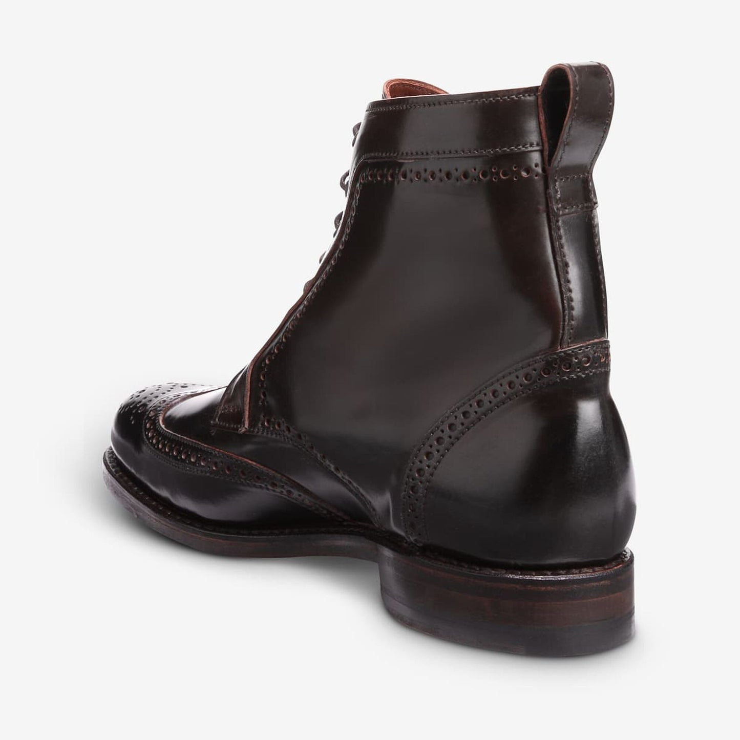 Dalton Shell Cordovan Dress Boots - Brown