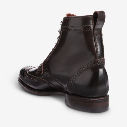 Dalton Shell Cordovan Dress Boots - Brown