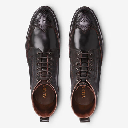 Dalton Shell Cordovan Dress Boots - Brown