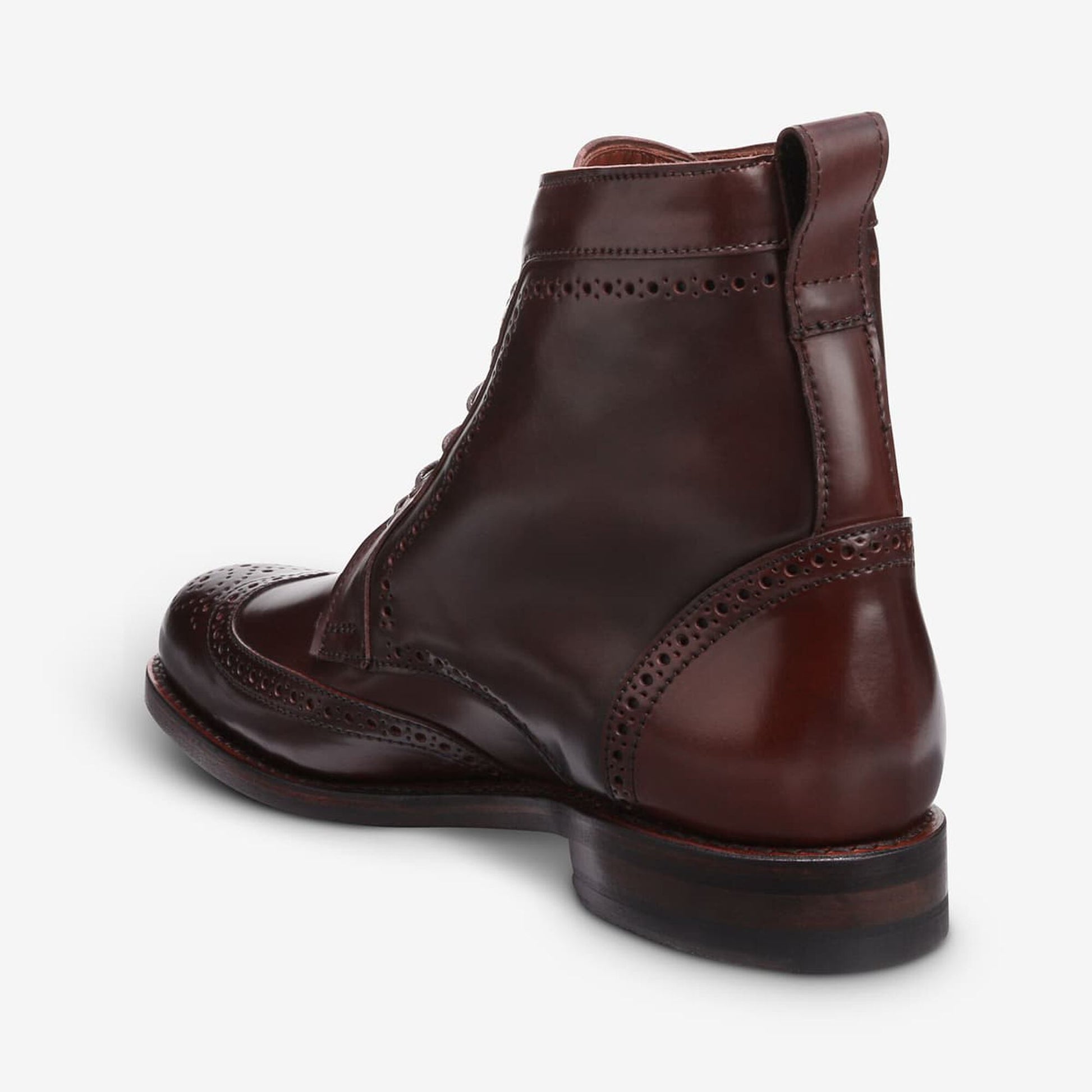 Dalton Shell Cordovan Dress Boots - Chili