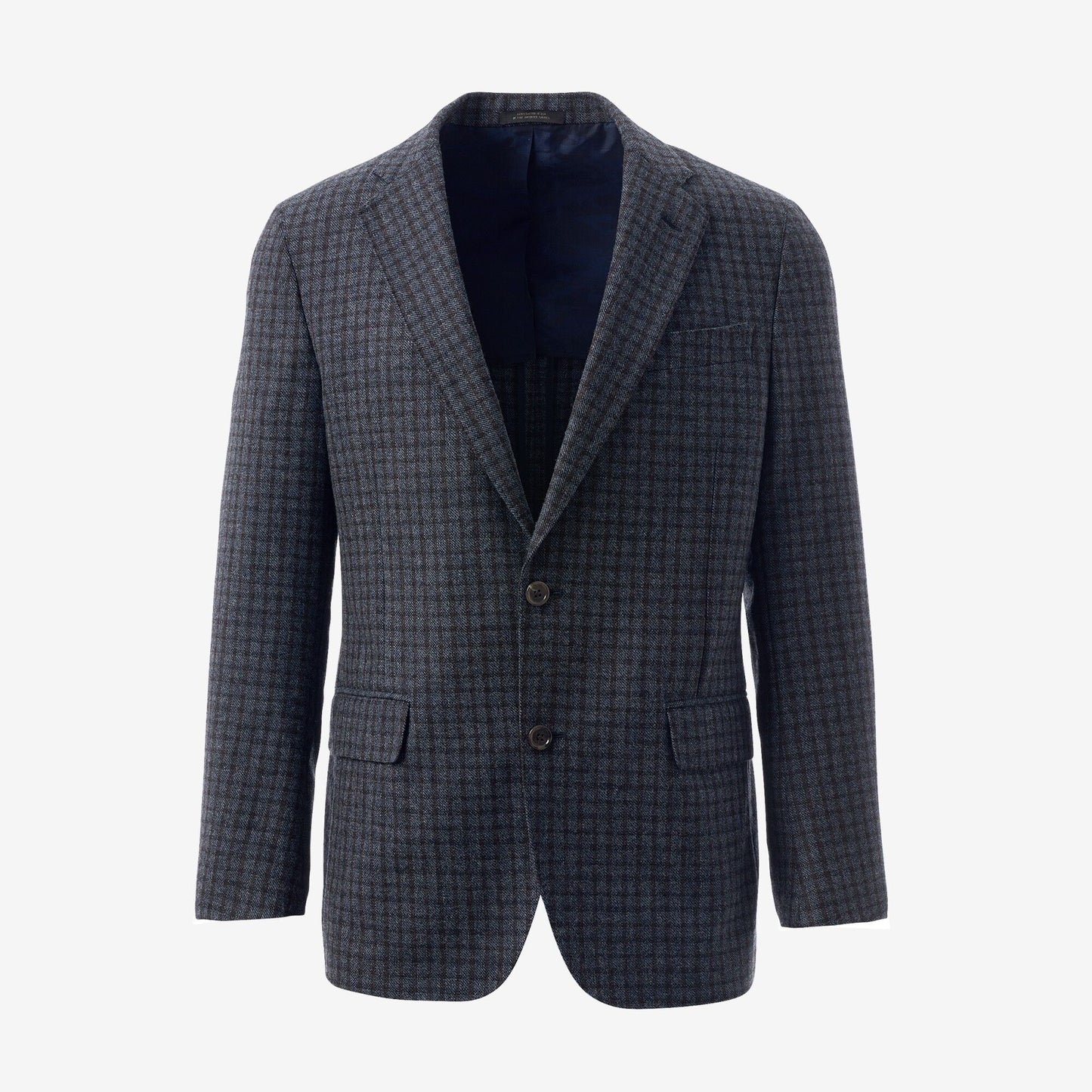 The Freedom Checkered Blazer by Southwick - Grey/Brown