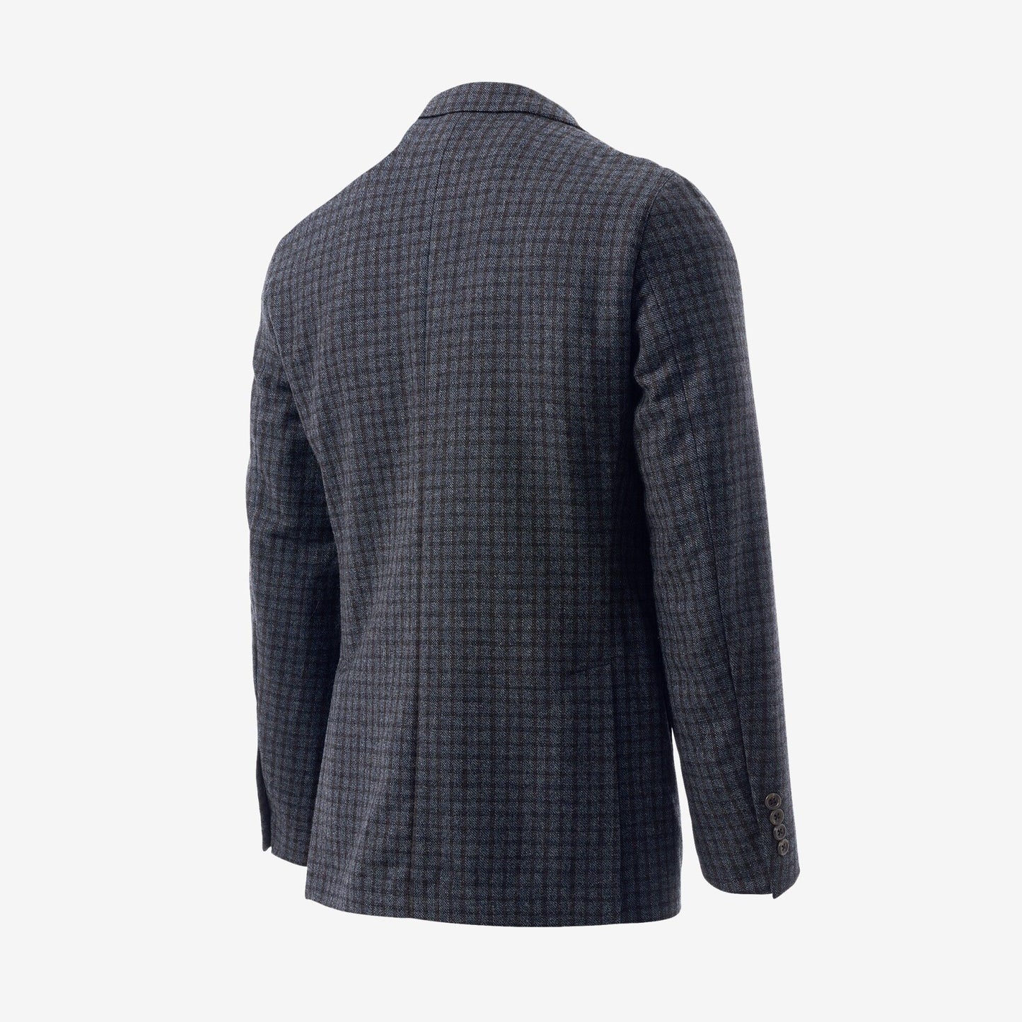 The Freedom Checkered Blazer by Southwick - Grey/Brown