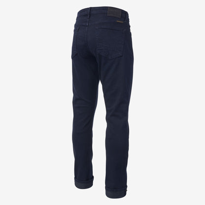 Walker Slim Straight Leg Jean in Overdye Navy by Civilianaire - Overdye Navy