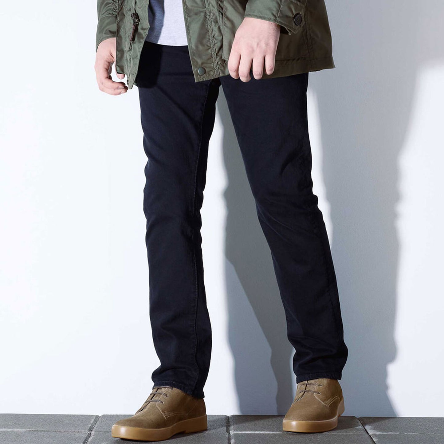 Walker Slim Straight Leg Jean in Overdye Navy by Civilianaire - Overdye Navy