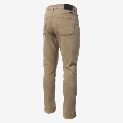 Walker Slim Straight Leg Jean in Khaki by Civilianaire - Khaki