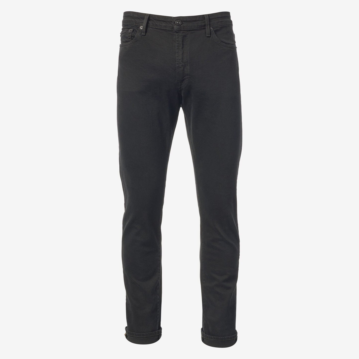 Walker Slim Straight Leg Jean in Black by Civilianaire - Overdye Black