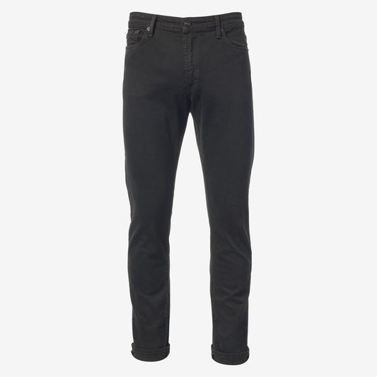Walker Slim Straight Leg Jean in Black by Civilianaire - Overdye Black