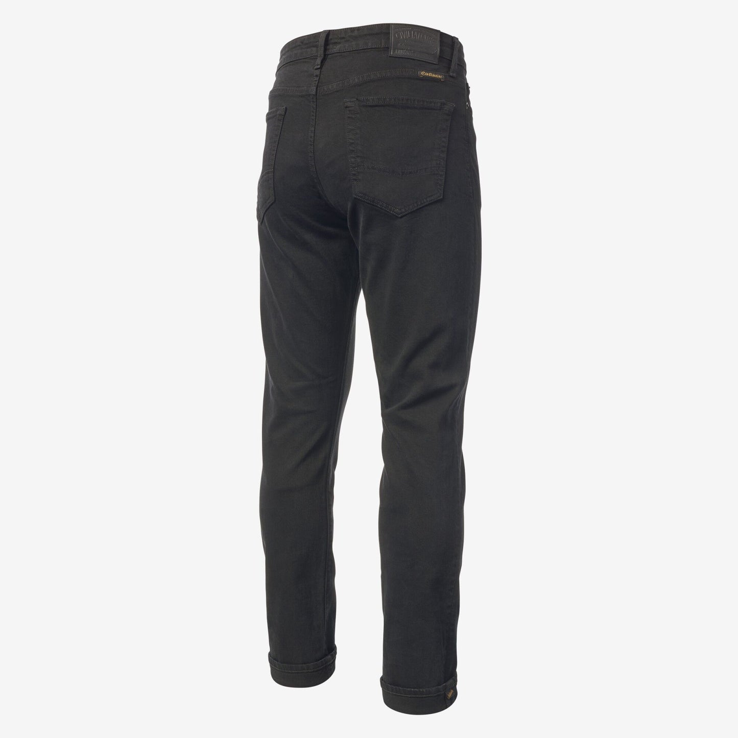 Walker Slim Straight Leg Jean in Black by Civilianaire - Overdye Black