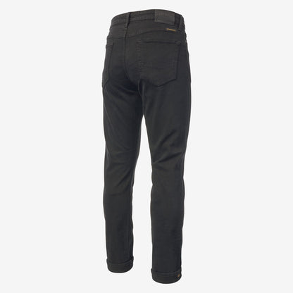Walker Slim Straight Leg Jean in Black by Civilianaire - Overdye Black