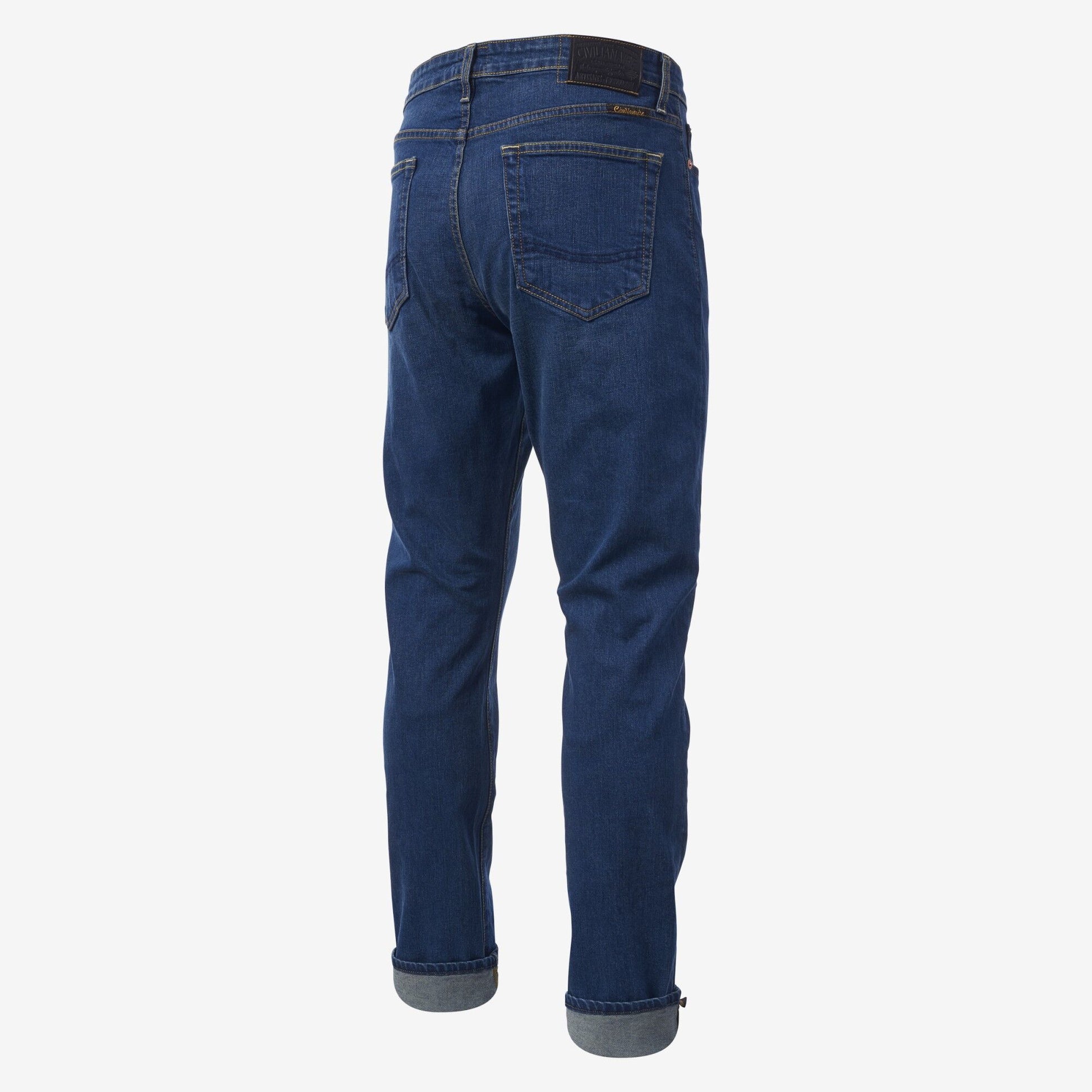 Walker Slim Straight Leg Jean in Medium Rinse by Civilianaire - Medium Rinse