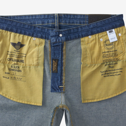 Walker Slim Straight Leg Jean in Medium Rinse by Civilianaire - Medium Rinse