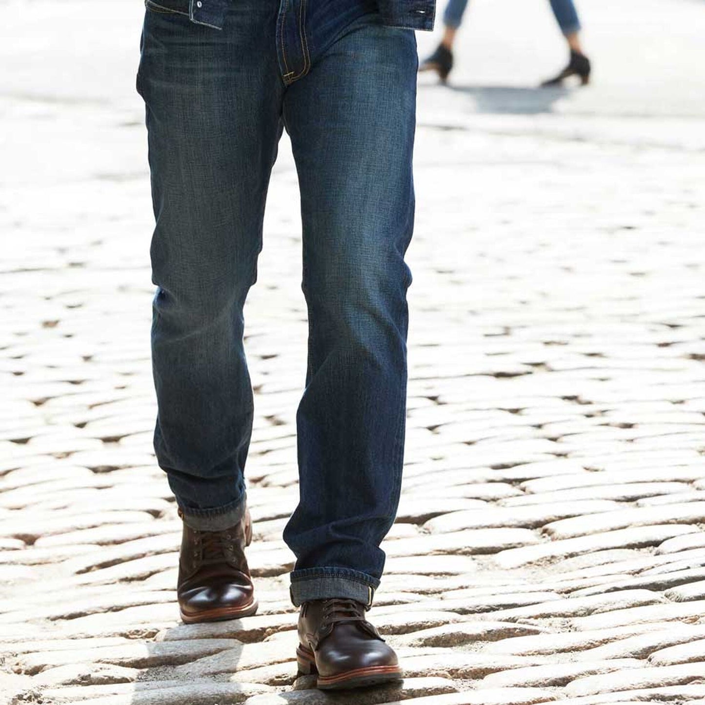 Walker Slim Straight Leg Jean in Medium Rinse by Civilianaire - Medium Rinse