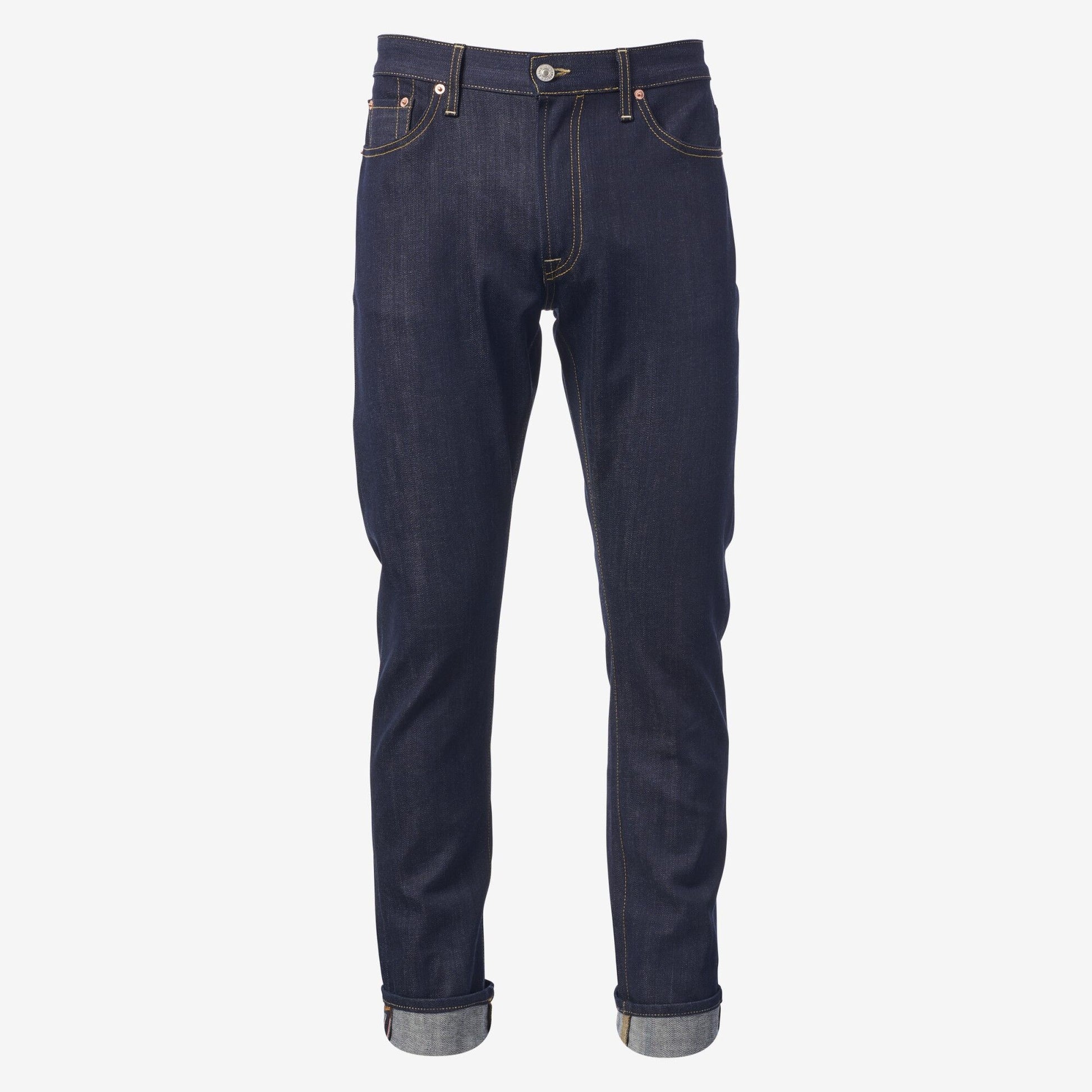 Walker Slim Straight Leg Jean in Raw Selvage by Civilianaire - Raw Selvage