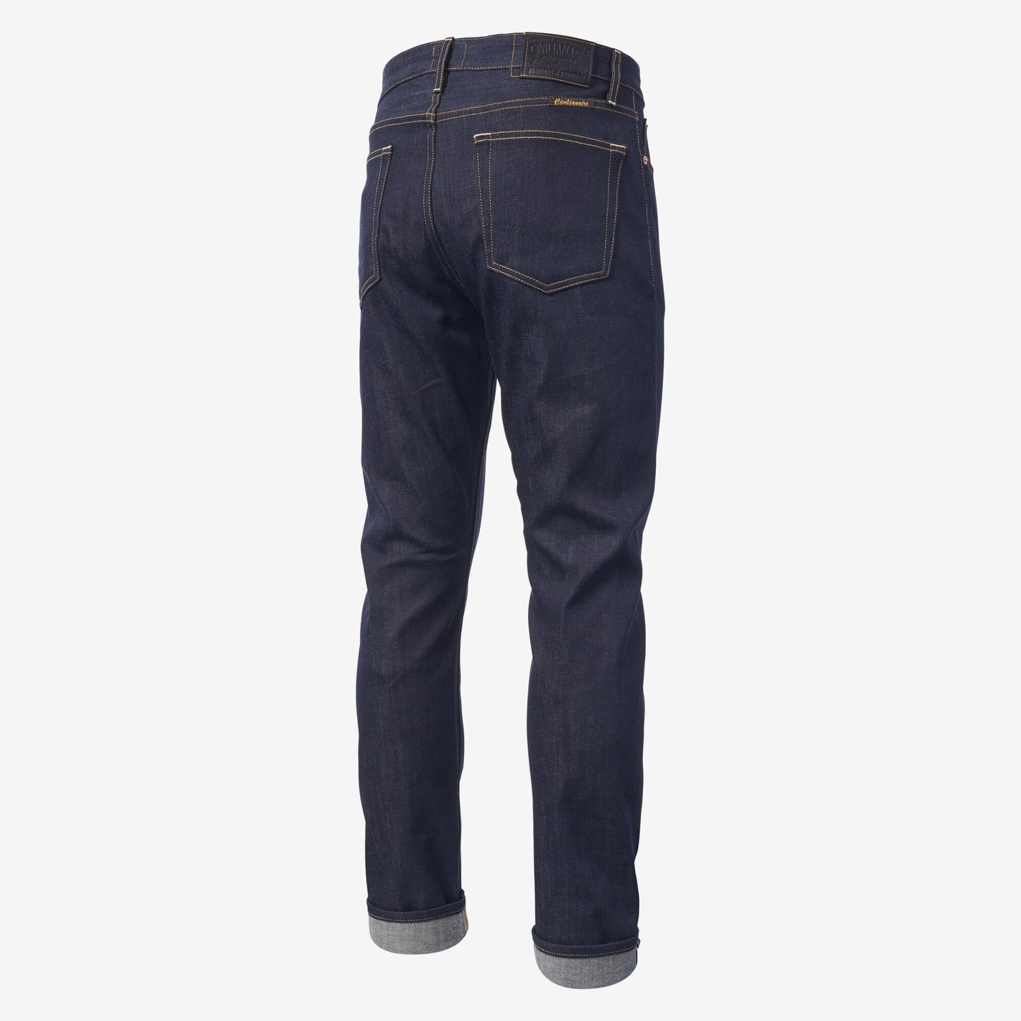Walker Slim Straight Leg Jean in Raw Selvage by Civilianaire - Raw Selvage