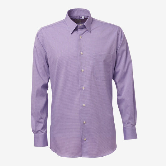 Yarn Dye Check Sport Shirt by Gitman Brothers - Lavender