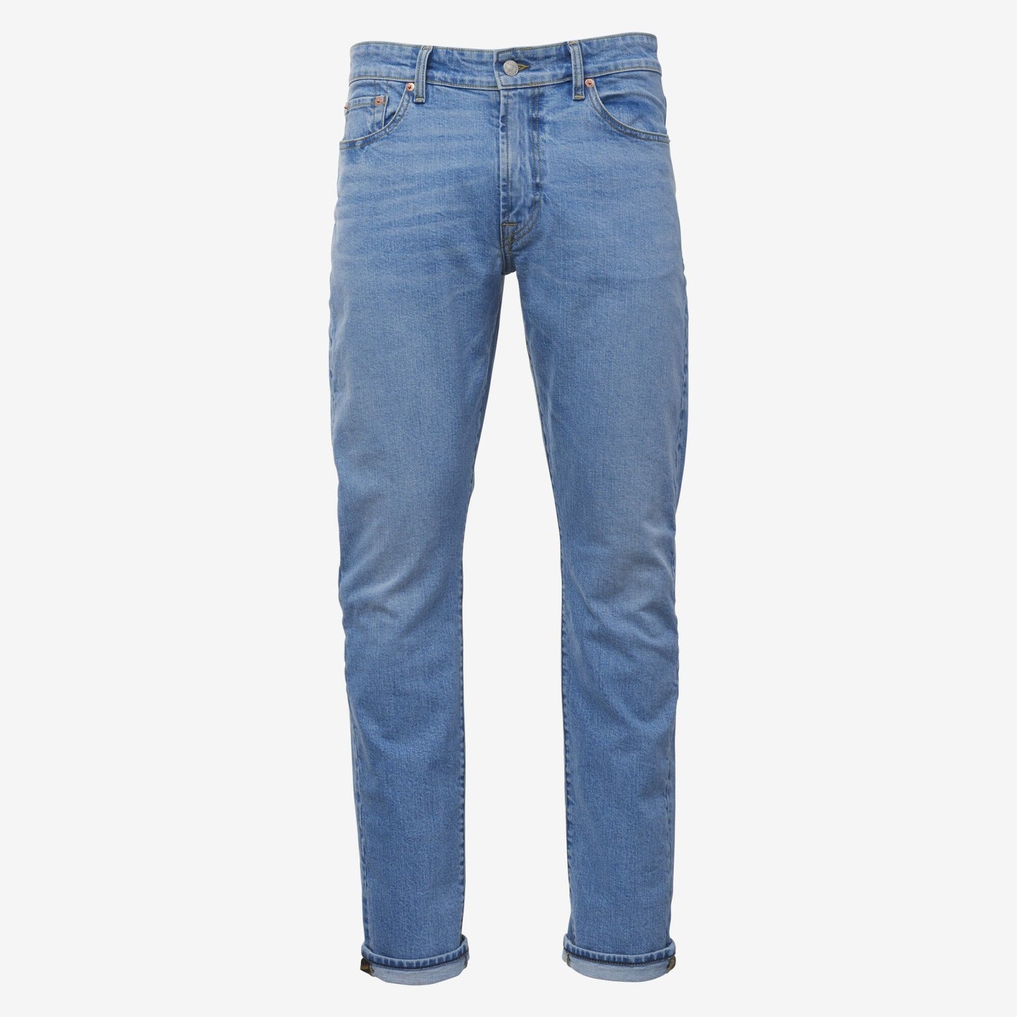 Walker Slim Straight Leg Jean in Light Vintage Wash by Civilianaire - Blue