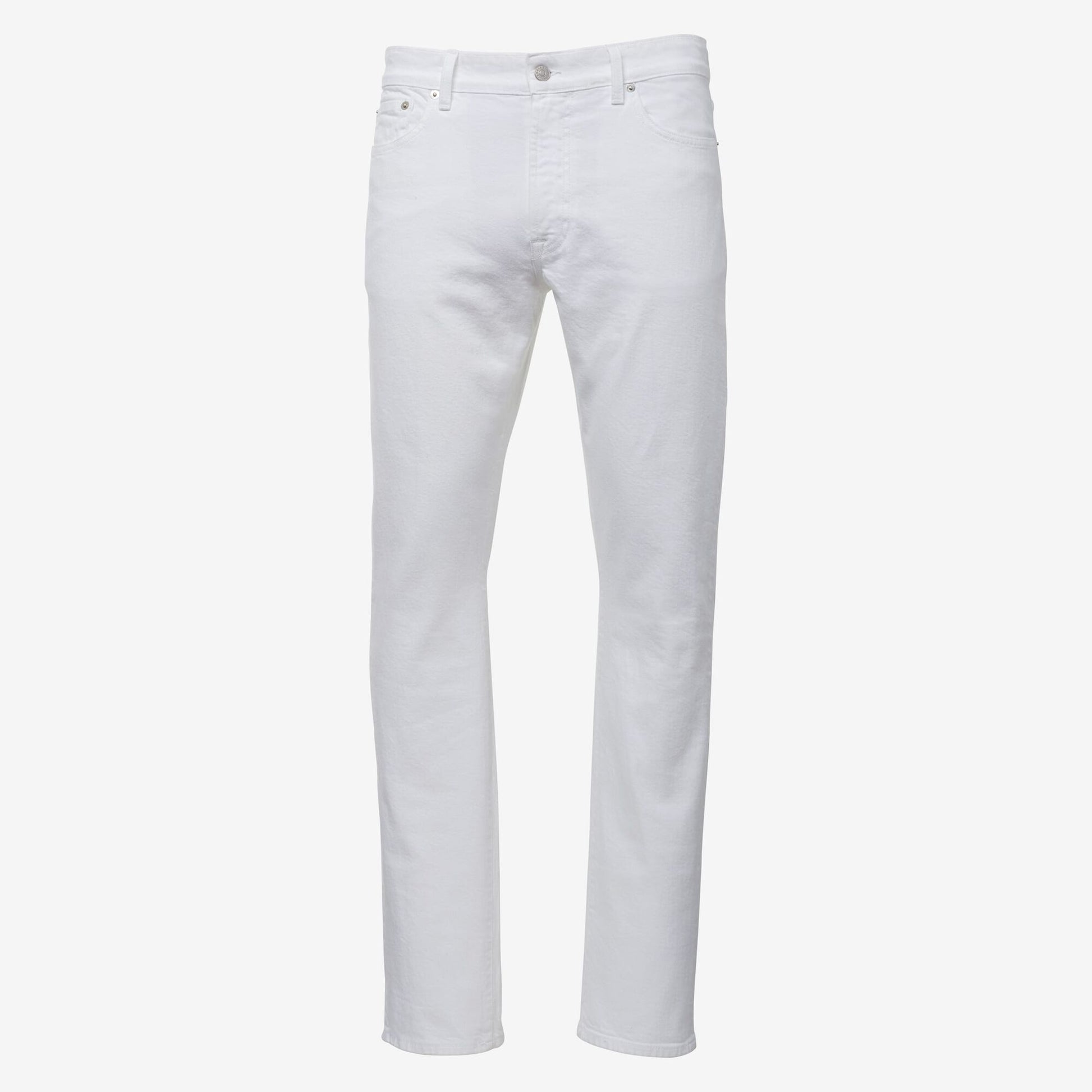 Walker Slim Straight Leg Jean in White Wash by Civilianaire - White