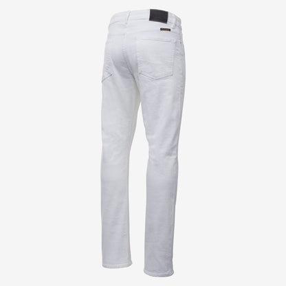 Walker Slim Straight Leg Jean in White Wash by Civilianaire - White