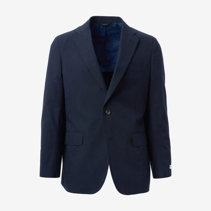 Lormier Seersucker Sport Coat by Southwick - Navy