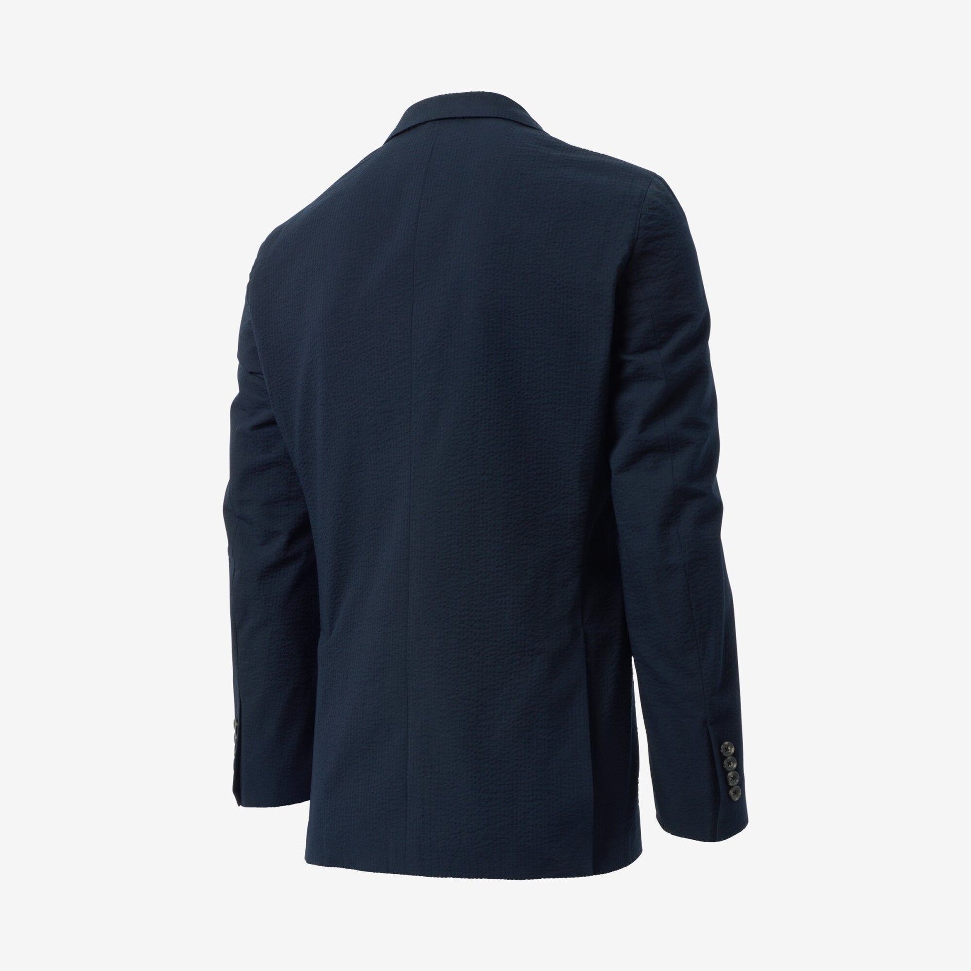 Lormier Seersucker Sport Coat by Southwick - Navy