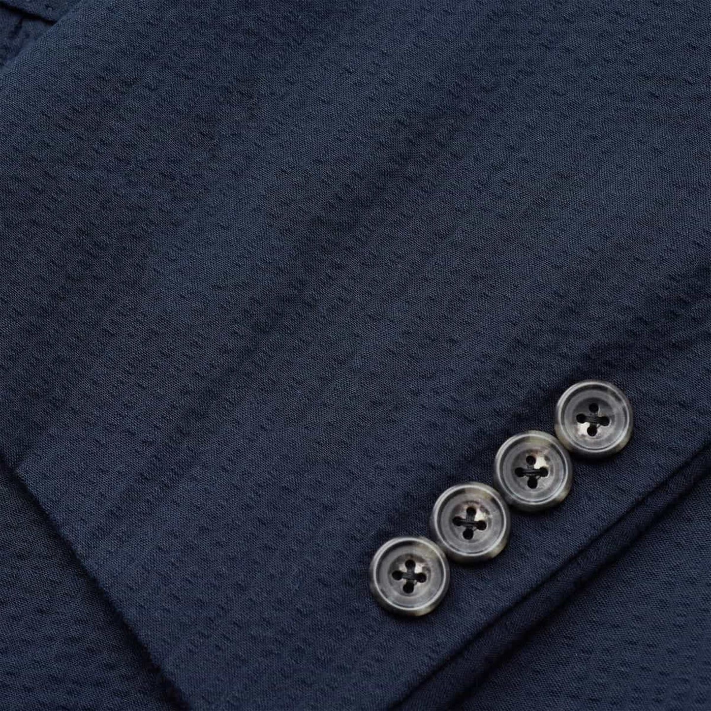 Lormier Seersucker Sport Coat by Southwick - Navy