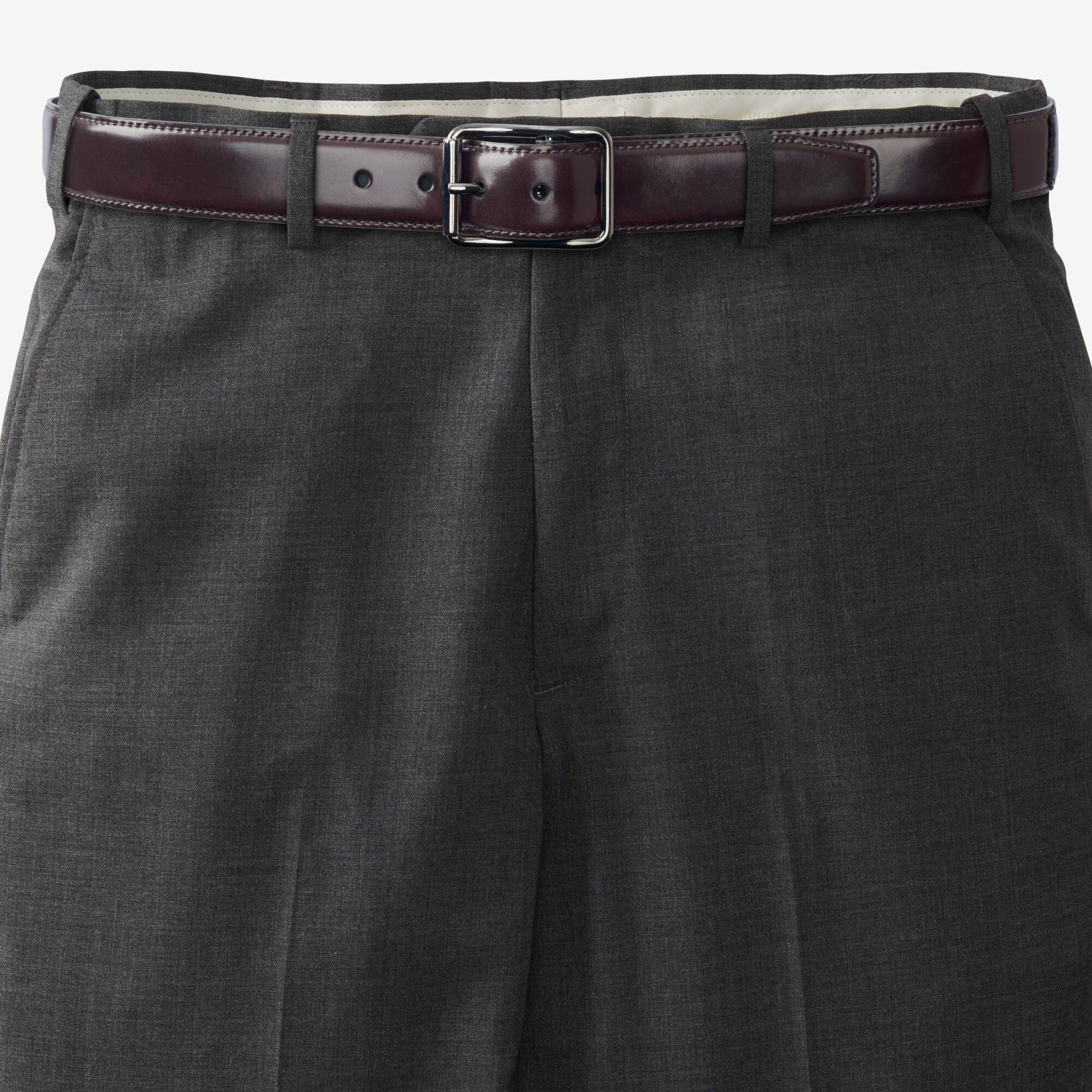 Cordovan Avenue Dress Belt - Oxblood