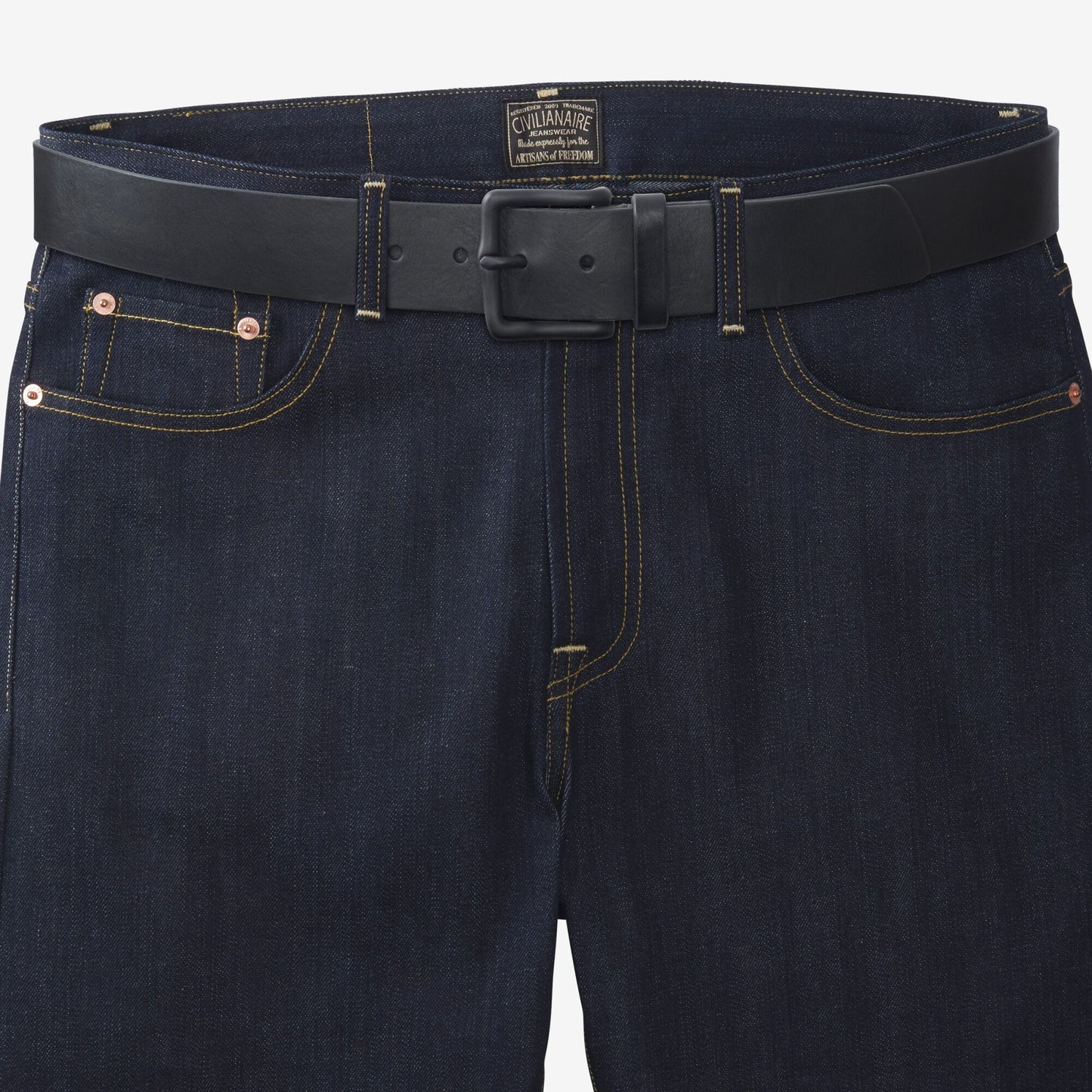 Mitered Street Belt - Black