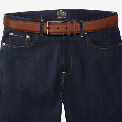 Chad Street Casual Belt - Walnut