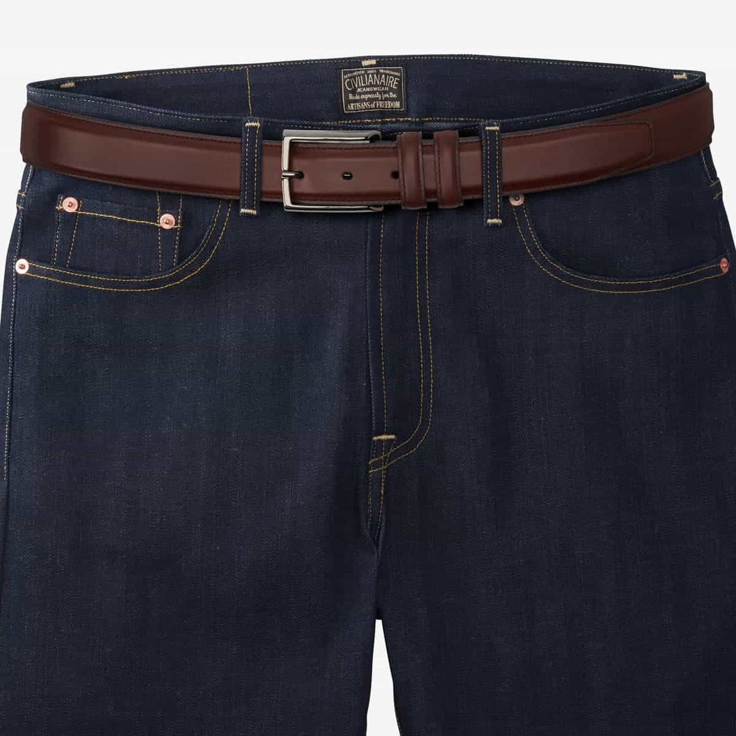 Chad Street Casual Belt - Chili