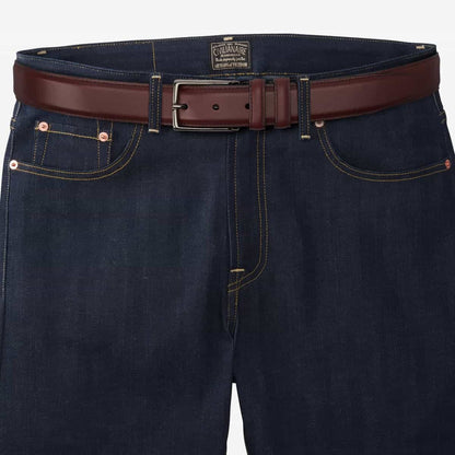 Chad Street Casual Belt - Oxblood